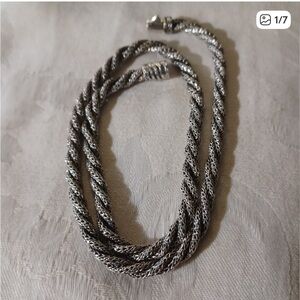 John Hardy Palu Macan Twisted Necklace, Sterling Silver